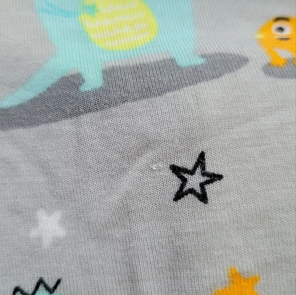 PLAY - Little Sleepies Monster Mayhem Zippy, 6-12M - Picture 5 of 5